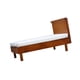 thumbnail image 5 of de madera Cama de madera en miniatura Cama de madera multiusos 1/12 Modelo de cama de madera para casa de muñecas, 5 of 9