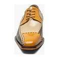 thumbnail image 6 of Stacy Adams Plaza Modified Cap Toe Oxford Shoes Leather Olive  Multi 25608-302, 6 of 8