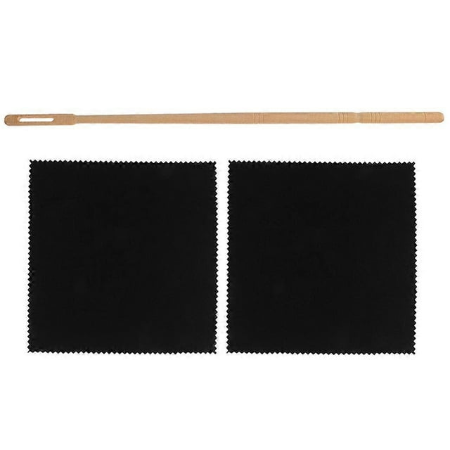 1 Set Flute Cleaning Kit Flute Cleaning Rag Flute Music Instrument Cleaning Rod