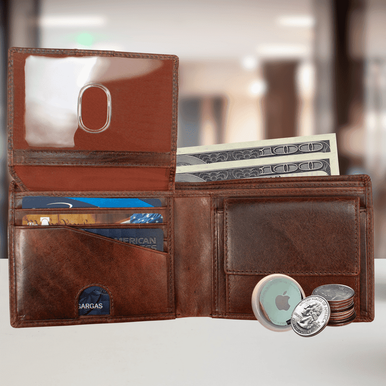 Bull Guard RFID Blocking Bifold Wallet, Grizzly Brown photo 2