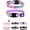 Multicolour Purple, variant on Cat Collars for Girl Cats with Rhinestone Soft Velvet,Breakaway Cat Collars with Bell,Adjustable Safe Kitten Collar