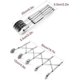 thumbnail image 2 of Stainless Steel Multi-Wheel Pastry Cutter for Baking Roller Cookie Dough, 2 of 5