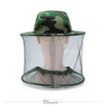 thumbnail image 7 of Hot Camo Yellow Shawl Hat Mosquito Prevention Camouflage Beekeeping Hat Sun Hat Gauze Hat Face Protection Cap YELLOW, 7 of 7