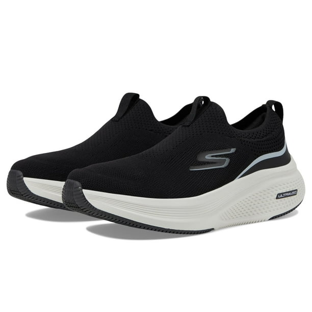 Zapatilla Skechers Go Run Elevate 2.0 Cadena para mujer, negro/gris