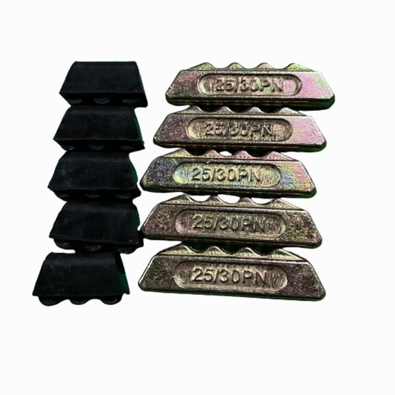 5 Pack 25PN 30PN Pin With 25LK 30LK Lock Rubber Fits for 25S 30S Bucket Teeth Tooth