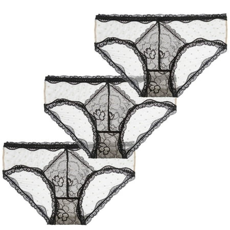 

Lady Seamless Briefs Lace Khaki One Size Briefs 3 Pack