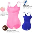 thumbnail image 3 of Cinvik Bodysuit Briefs Shaping Women Snatched Bodysuit Crew Neck Spaghetti Strap 1PCS Polyamide 2XL, 3 of 6