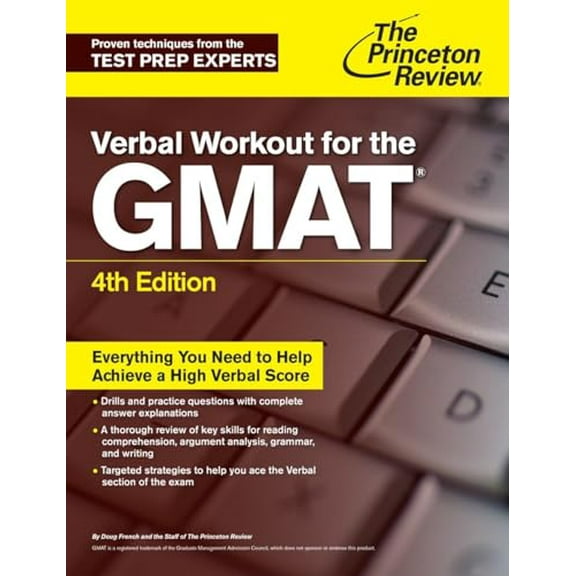 Pre-Owned Verbal Workout for the Gmat, 4th Edition (Paperback) 1101881658 9781101881651