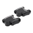 thumbnail image 1 of Handlebar Riser, Aluminum Alloy Motorcycle Riser Durable  For Motorcycle Shop Replacement For CMX500 Rebel500 CMX300 1100 2017-2020 For Garage Black,Black And White, 1 of 8