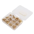thumbnail image 2 of Plomos De Aparejos De Pesca De Latón, 46 Uds. Kit De Plomos De Pesca Antioxidación Lisos Con Caja Para Pesca De Agua Salada Para Pesca De Agua Dulce ANGGREK Otros Deportes, 2 of 8