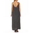 thumbnail image 6 of SAYFUT Plus Size Women's Sundresses Spaghetti Strap Polka Dot Dress Sleeveless V-Neckline Backless Beach Swimwear Long Dresses, 6 of 7