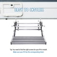 thumbnail image 5 of Retractable RV Steps 330 LBS Load Capacity, Foldable Aluminum Alloy Steps, Thickened Steel Plate Trailer Steps, Non-Slip Design, Ideal for RV, Trailer, 5 of 9