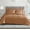 Tan, variant on American Home Collection Comforter Set - Extra Soft Microfiber - 2 Piece Comforter and Pillow Sham Set - Twin/Twin XL, Tan