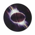 thumbnail image 1 of Galaxy Mouse Pad for Computers, Trippy Planet in Cosmos Mystic Spiral in Celestial Vast Fantasy Backdrop Space Art Print, Round Non-Slip Thick Rubber Modern Mousepad, 8" Round, Purple, by Ambesonne, 1 of 2