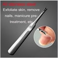 thumbnail image 6 of EXLEAF 2 Pcs Stainless Steel Dead Skin Fork V-Shaped Nail Edge Dead Skin Durable Cuticles Scraper Nail Care Essential Tool to Remove Cuticles from Nails, 6 of 15