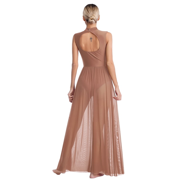 Kaerm Womens Shiny Rhinestone Lyrical Dance Dress Sleeveless Open Back Sheer Mesh Overlay Leotard Dress Dusty Pink L - Walmart.com Kaerm Womens Shiny Rhinestone Lyrical Dance Dress Sleeveless Open Back Sheer Mesh Overlay Leotard Dress Dusty Pink L - Walmart.com