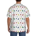thumbnail image 3 of Balery Happy Graduation Camisa Casual de Manga Corta con Botones para Hombre, Texturizada, Estilo Cubano, para Playa, Verano-4X-Large, 3 of 5