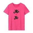 thumbnail image 1 of Camiseta para mujer con cuello redondo, ropa deportiva, camiseta básica para ir de compras SG, 1 of 7