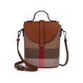 thumbnail image 3 of Mini bolso cruzado de lona con entramado para mujer, bolso de cuero con cremallera para teléfono móvil, bolso de mano de moda, bolso de hombro pequeño informal para mujer, 3 of 5