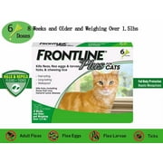 Plus for Cats and Kittens (1.5 lbs and over) Flea and Tick Treatment, 6 Doses
