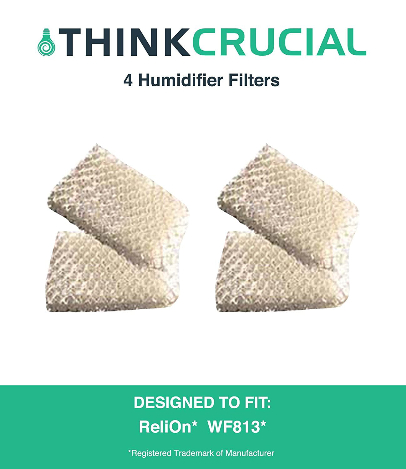 Think Crucial Humidifier Filters Designed To Fit Relion Wf813 Humidifier 6Pk 