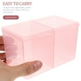 thumbnail image 4 of 2pcs Compartments Box Cotton Swabs Holder Cotton Balls Cotton Pads Organizer With Lid, 4 of 5