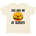 thumbnail image 3 of Inktastic You Had Me at Burger Boys or Girls Toddler T-Shirt, 3 of 5