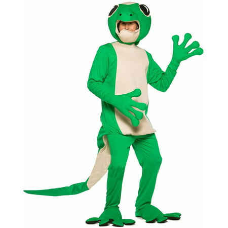 Gecko Men's Adult Halloween Costume, One Size, (40-46)