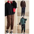 thumbnail image 3 of Sudadera suelta para mujer Sudaderas con capucha casuales de cuello alto acolchado cálido CACAGOO Sudadera de mujer, 3 of 7