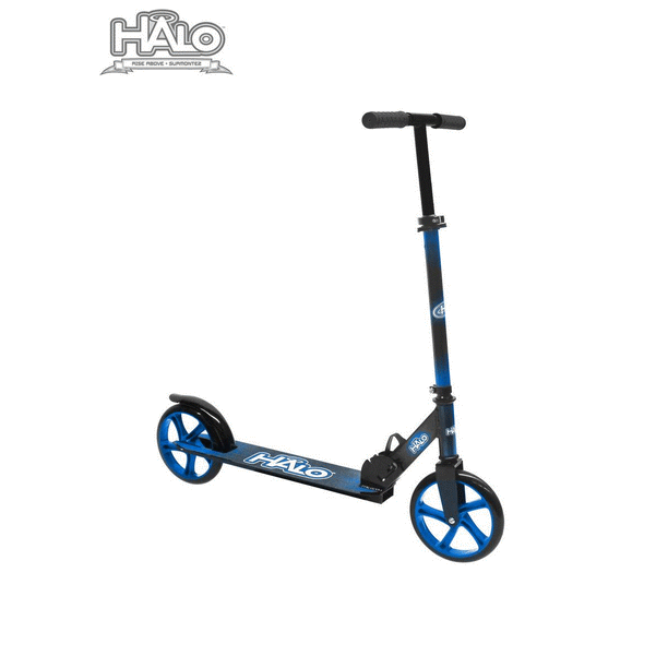 HALO Supreme Big Wheel Scooter Blue