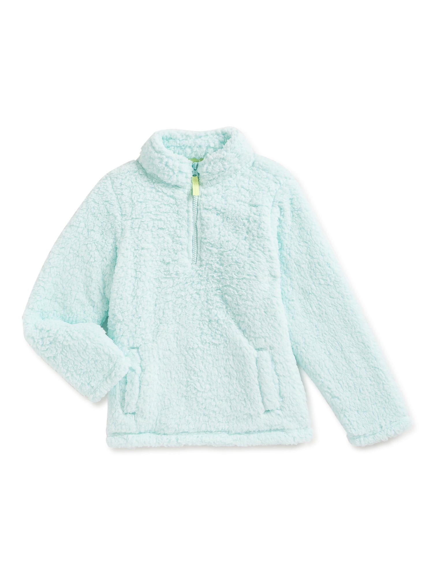 Time and tru snow tipped quarter 2025 zip jacket