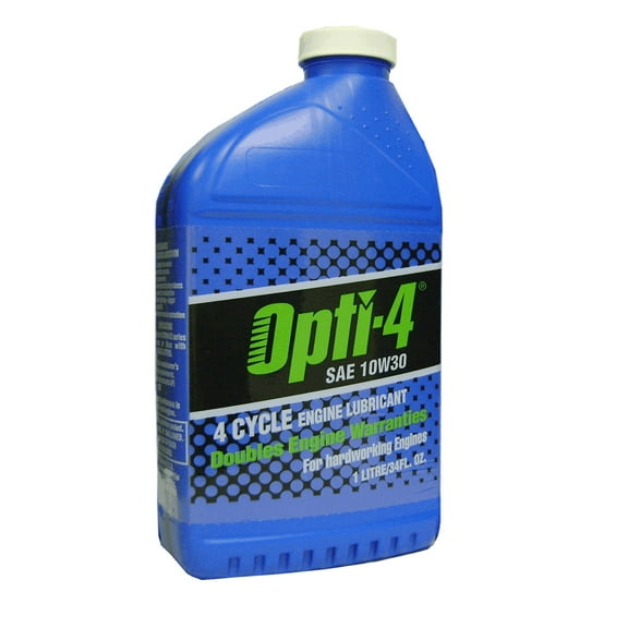 Opti 43121 10W30 4-Cycle Oil, 34 oz Bottle