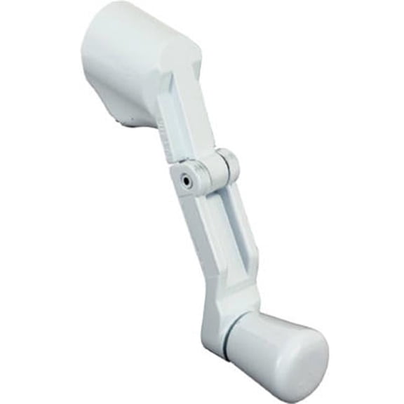 173544 Universal, White Casement Folding Crank Handle