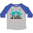 thumbnail image 3 of Inktastic 2nd Birthday Twins Party Boys or Girls Toddler T-Shirt, 3 of 5