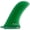 Trans Green, variant on Pivot Single Center Fin for Longboard, Surfboard and Paddleboard. Fits most 8-10in fin boxes with screw plate
