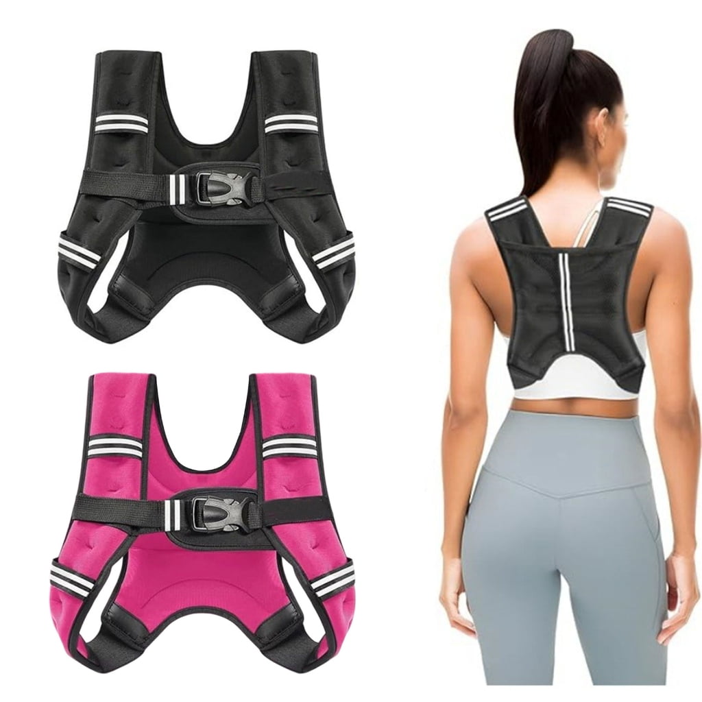 Adjustable Fitness Vest with Removable Iron Sand Weights Upgraded