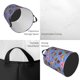 thumbnail image 2 of Fotbe Fastfoods Cesto de Ropa con Asas, Cesto Impermeable de Gran Capacidad, Bolsa de Lavado para Dormitorio, Cesto de Ropa con Ruedas y Asas-Small, 2 of 6