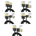 ROZYARD DisplayPort Cable DP1.4 Angled Silicone Display Cord Enhances