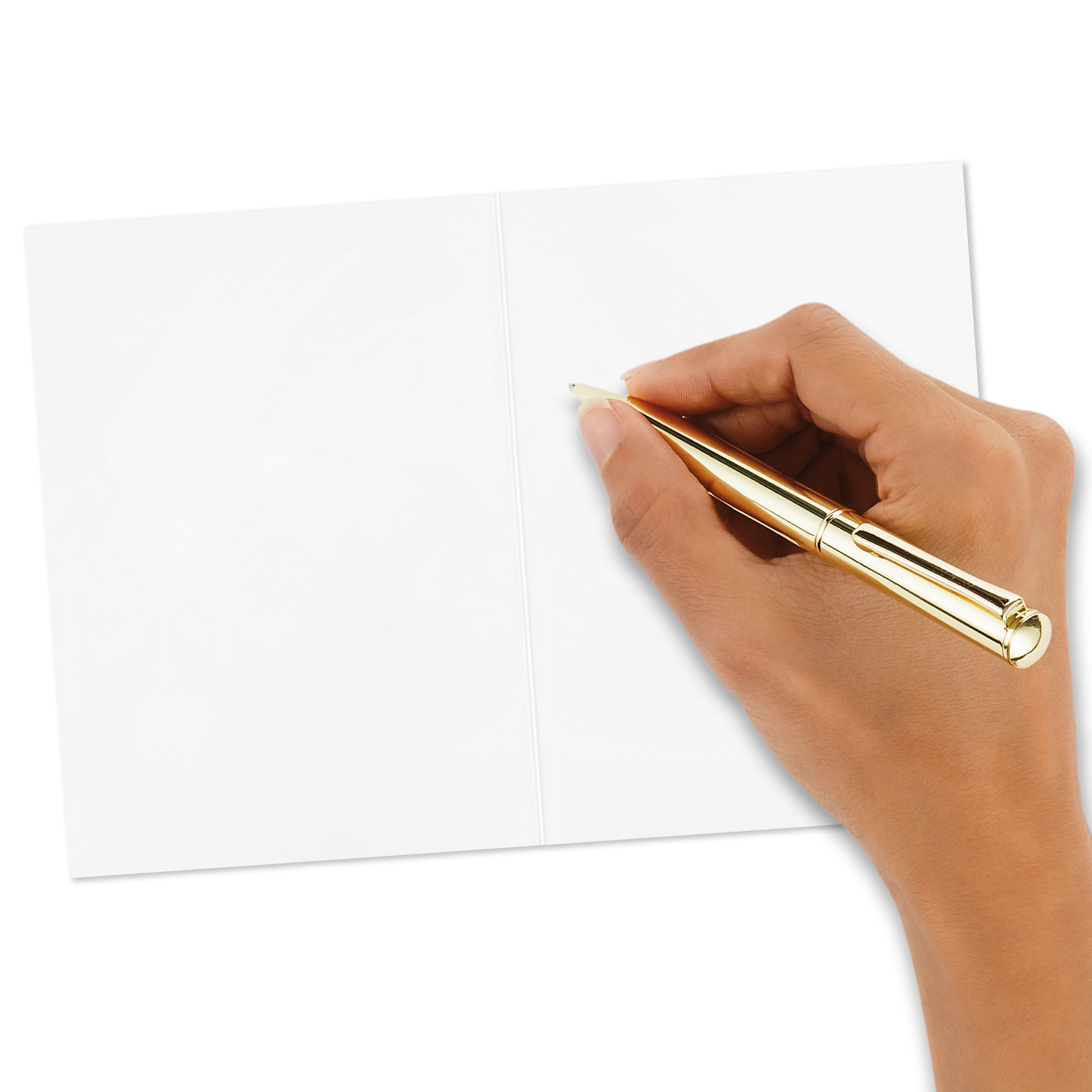 Hallmark Blank Notes With Message Stickers (Colorful Dots Blue), 12 Count