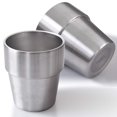 thumbnail image 1 of vasos de acero inoxidable, taza de Metal de 10 Oz/300 ml, taza para beber de doble pared para barbacoa, hogar, oficina, fiesta, conducción WD.WDQZL Hogar, 1 of 5