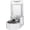 White, variant on Rizzari 6L Automatic Pet Water Dispenser with Stainless Steel Bowl for Small to Large Dogs and Cats(without filter)