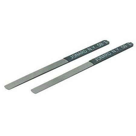 UPC: 0811490014305 | Jonard Tools OB-1/12  Burnisher Files  Fine (Pkg 12)