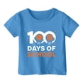 thumbnail image 1 of MEZZALL T-Shirts de Mode pour Garçons et Filles, Décontractés, Imprimés, Col Rond, Manches Courtes, Polyvalents, 6-7 Ans, 1 of 4