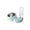 Mint Green, variant on Njoeus 2 in 1 Non Slip Pet Feeder Double Bowl Water and Food Removable Tray for Dry Wet Food From Home to Travel One Feeder Keeps Mealtime Clean and Safe Durable
