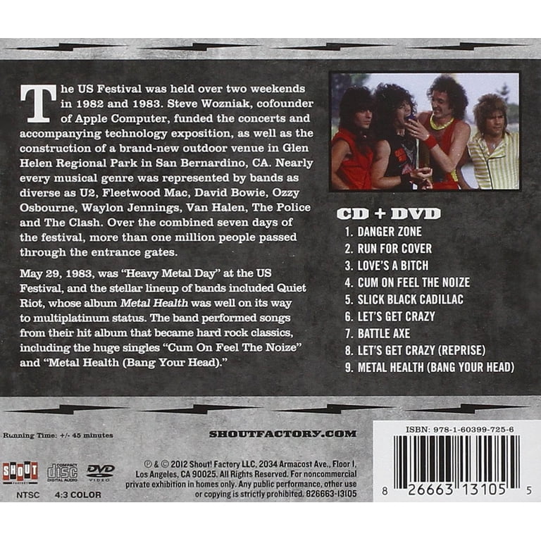 Quiet Riot - Live At The Us Festival 1983 - Music & Performance