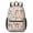 Cat and Scarf, variant on Space Cat Coloring Page White Pattern 17" School Backpacks for Teens,Waterproof Oxford Fabric,S-Shape Padded Straps for School,Travel,Hiking,Camping