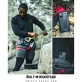 thumbnail image 5 of ArmadilloTek Vanguard Case Designed for Samsung Galaxy A51 4G (2020 Release) Military Grade Full-Body Rugged with Built-in Kickstand [Screenless Version] - Black, 5 of 6