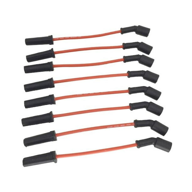 Spark Plug Wire Set Compatible with 2001 2007, 2009 2018 Chevy