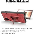thumbnail image 4 of ArmadilloTek Vanguard Case Compatible with Samsung Galaxy Note10+ Plus Military Grade Full-Body Rugged with Built-in Kickstand [Screenless Version] - Red, 4 of 5