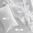 thumbnail image 2 of PupSheets? Hair Resistant, Antimicrobial & Cooling Sheet Set, 2 of 15
